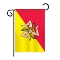 thumbnail image 2 of Breeze Decor 08181 Sicily 2-Sided Vertical Impression House Flag - 28 x 40 in., 2 of 2