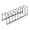B, variant on 8-Tier Wide Kitchen Organizer Rack - 30cm/11.81in Metal Storage for Pans, Trays, Cutting Boards, Bakeware in Cabinet