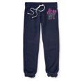 thumbnail image 2 of Aeropostale Womens Slim Cinch Athletic Sweatpants, Azul, X-Small Aeropostale Pantalones deportivos, 2 of 2