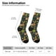 thumbnail image 2 of Balery Funny Sloths In The Forest Calcetas Largas con Estampado para Hombre y Mujer – Suaves y Transpirables, Talla Única (US 5-11), 2 of 6