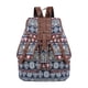 thumbnail image 4 of Mochila con diseño retro étnico para mujer, bolso informal, mochila moderna para mujer. Estilo A, 4 of 9