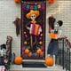 thumbnail image 1 of Cubierta de puerta de Halloween y Día de Muertos de 35 x 71 pulgadas | Decoración de puerta de poliéster | Marco festivo duradero para puertas de entrada, paredes y mesas | Decoración de fiesta de, 1 of 6
