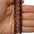 thumbnail image 4 of RCH Hardware CH-S51-16-BLK-10 Steel Basket Chain, Black (10 Feet) U13 Black, 4 of 4