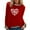 Red, variant on DDAPJ pyju Dog Lover Gifts for Women Dog Paw Love Heart Print T-Shirt Dog Mom Graphic Tees Loose Casual Long Sleeve Crewneck Pullover Tops Red L