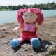 thumbnail image 5 of HABA Lilli-Lou Muñeca suave de 12 pulgadas con cabello rosa en coletas, ojos azules y cara bordada, muñeca bebé lavable a máquina para edades de 18 meses o más, 5 of 5