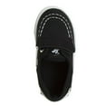 thumbnail image 6 of Beverly Hills Polo Club Hook And Loop Boys Fashion Sneakers (Toddler Little Kids), Black White, 5, 6 of 7