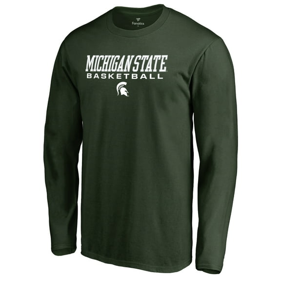 Men's Green Michigan State Spartans Team Unity Basketball Long Sleeve T-Shirt