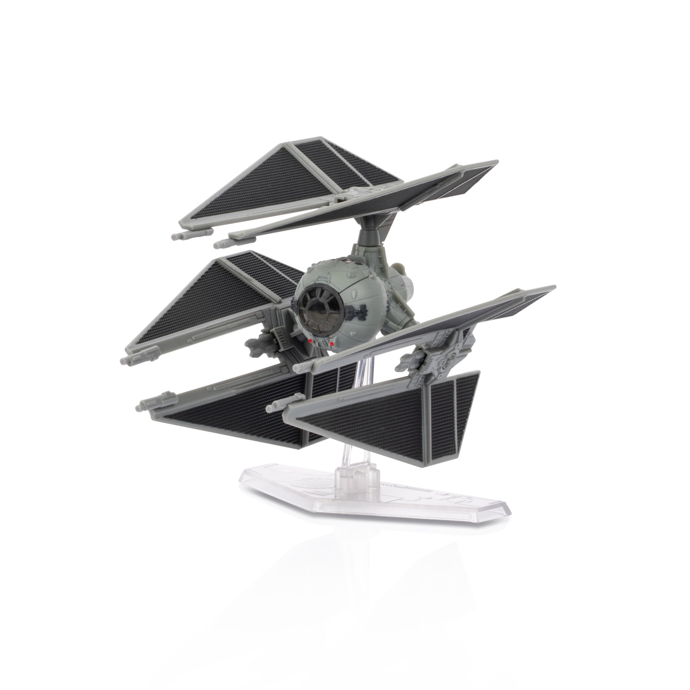 STAR WARS Micro Galaxy Squadron TIE Defender - 3-inch Vehicle with Removable Wings, Flight Base, and 1-inch Micro Figure Accessory