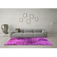 thumbnail image 3 of Ahgly Company Indoor Rectangle Oriental Pink Industrial Area Rugs, 8' x 10', 3 of 4
