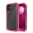 thumbnail image 2 of Crystal Clear Case for iPhone 16, [Not Yellowing][Military Grade Drop Tested] Transparent Shockproof Protective Phone Case Hard PC + Soft Silicone Slim Cover For iPhone 16,Hotpink, 2 of 5