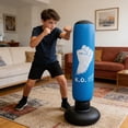 thumbnail image 3 of ERK 1Pcs Inflatable Punching For Adults And Kids With Stand Base Heavy Duty Training For Fitness Boxing MMA, 3 of 4