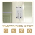 thumbnail image 3 of MOVTOTOP Cam Action Window Sash Locks and Keeper 2pcs Window Latch Security Lock for Double Hung Horizontal Sliding Windows Parts Hardware, 3 of 7