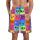 thumbnail image 1 of Fotbe Doodle Faces Emotions Trajes de Baño Estampados para Hombre, Shorts de Verano de Secado Rápido, Ropa de Playa, Bañadores-XX-Large, 1 of 6