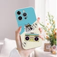 thumbnail image 2 of Exprese su personalidad con una funda mate para teléfono con diseño de dibujos animados divertido y juguetón para iPhone15 Pro Max 14 13 12 Pro 11, 2 of 4