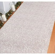 Wedding Aisle Runner, Two Hearts Design, Ceremony Supplies, 100 ft x 3 ft.