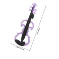 thumbnail image 2 of Minkissy 10Pcs Mini Violin Model Purple Abs for Collectors Home Decoration 3.9In, 2 of 6