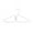 White, variant on SunRoad Collapsible Hanger Clothes Drying Rack Strong Load-bearing Not Easily Deformed Foldable Design Travel Hanger