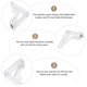 thumbnail image 5 of ELAYARD 8Ud Clips Para Cubrir Transparentes Para Mantener Manteles Firmes Sin Importar, 5 of 7