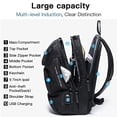 thumbnail image 2 of Bolso Hombro BANGE, Bolsa Pecho Impermeable Hombres, Bolsa Bandolera Hombro Cruzada.., 2 of 3