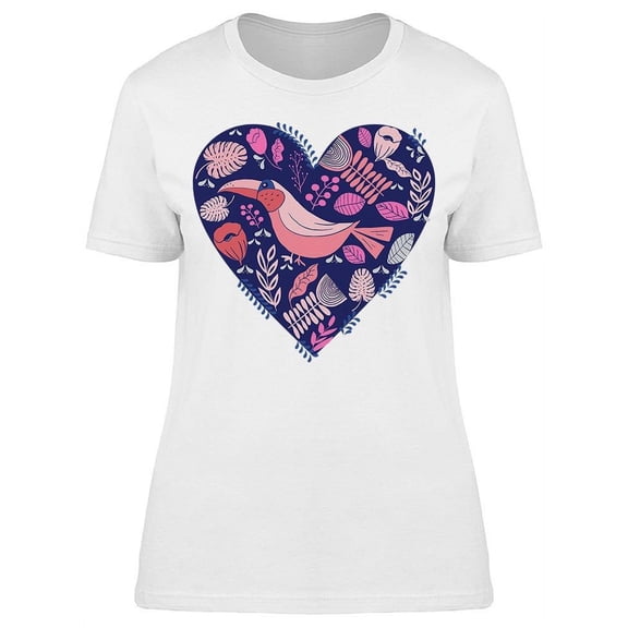 Scandinavian Nordic Toucan T-Shirt Women -Image by Shutterstock, Female Small
