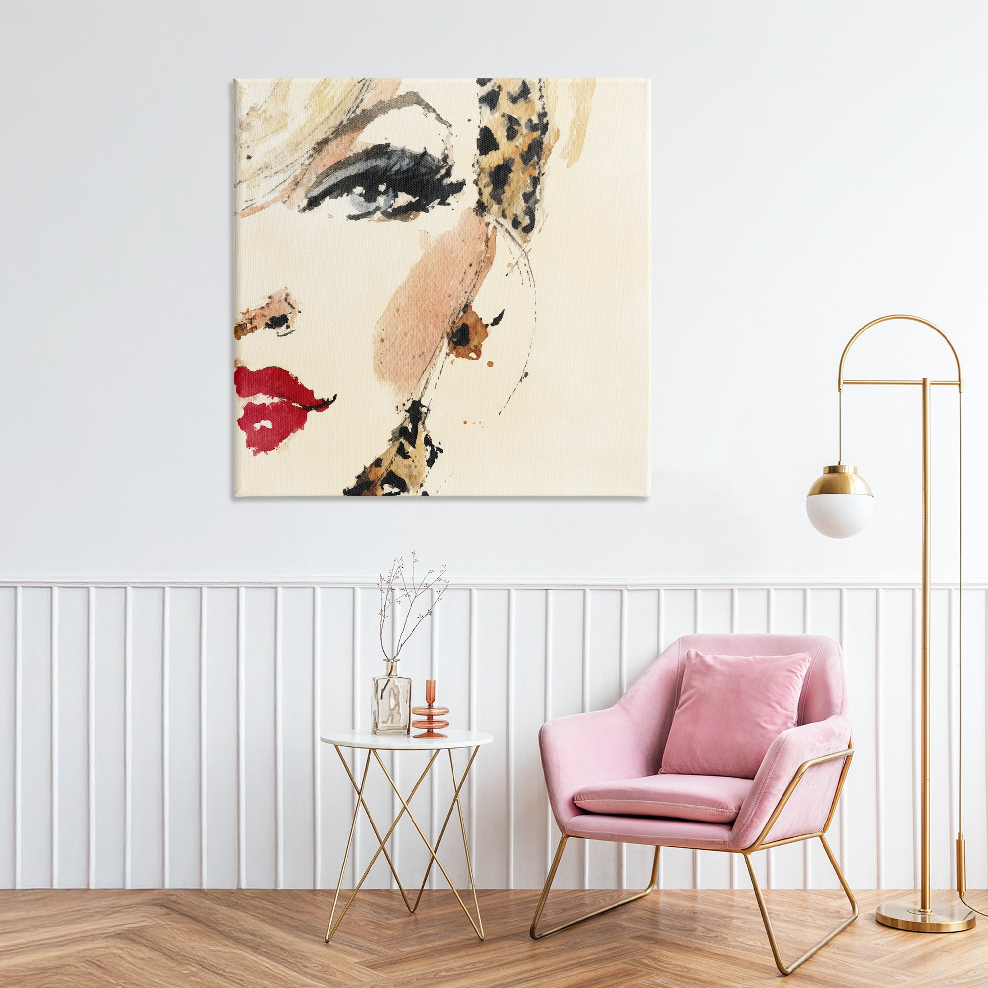 Stupell Industries Crimson Enigma Lipstick Canvas Wall Art, design by Svetlana Aleynikova