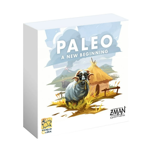 Paleo un Nouveau Jeu de Société d'Extension - Forger un Nouveau Chapitre dans l'Histoire Humaine! Jeu de Stratégie Coopératif pour Enfants et Adultes, 10+, 2-4 Joueurs, 45-60 Minutes de Jeu, Fabriqué par Z-Man Games