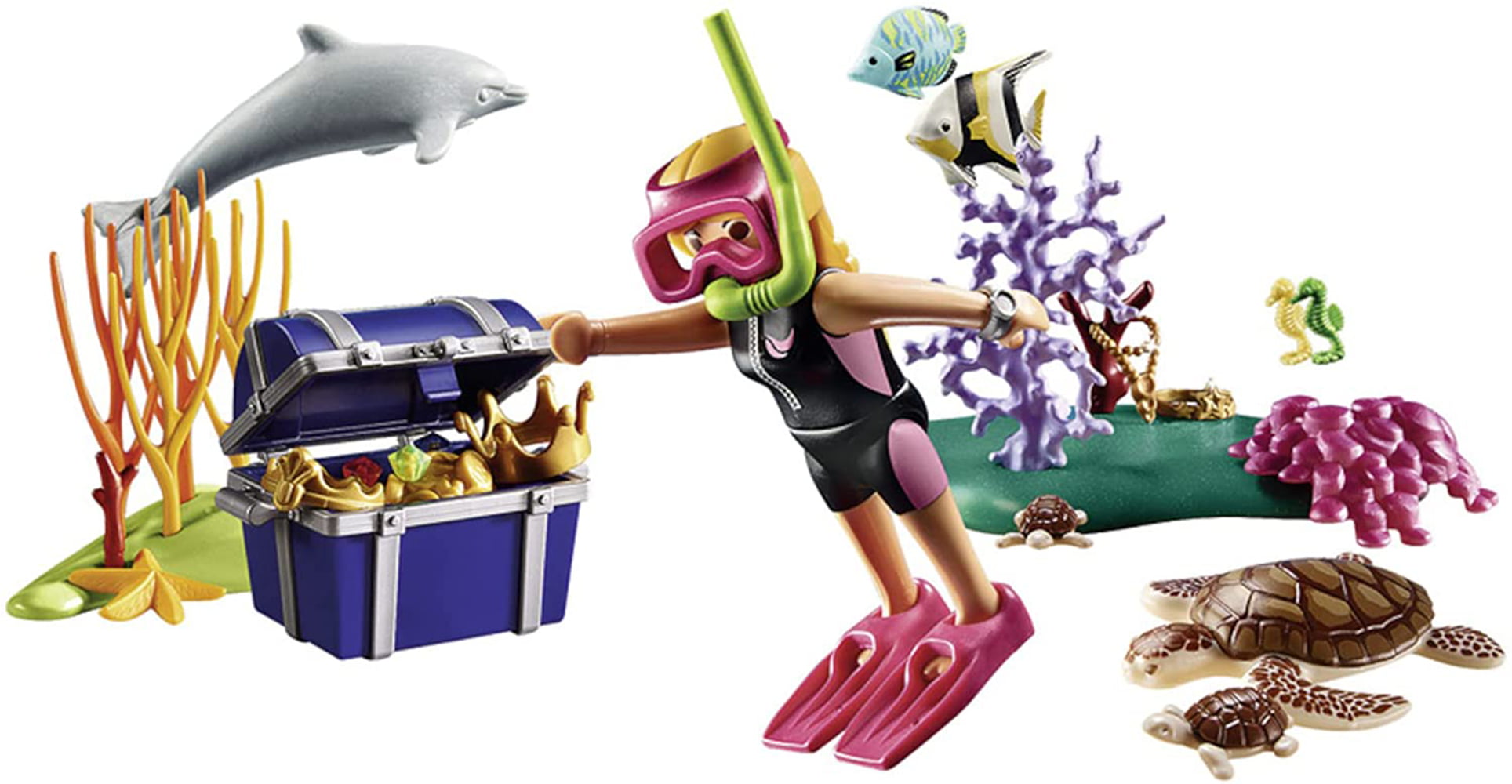 Playmobil Family Fun: Treasure Diver Gift Set – Growing Tree Toys