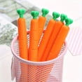 thumbnail image 4 of 4pcs Carrot Shaped Mechanical Pencils, 0.7mm, Mechanical Pencils, Cartoon Soft Glue Pencils, School Gift, Office Supplies, 4 of 5