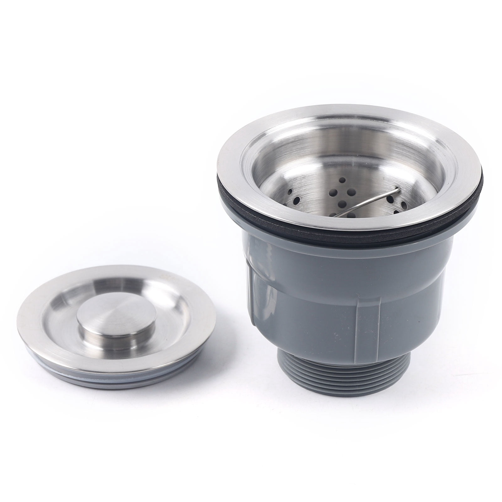 High-quality 304 Stainless Steel Kitchen Sink with Large Size (13.7811.659.06in), Excellent Drainage, Anti-condensation Coating, Easy Installation