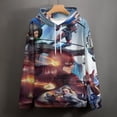 thumbnail image 4 of The Flash Mens Womens Novelty Hoodie 3D Print Pullover Hooded Long Sleeve Sweatshirts Tops Blouse with Pocket, 4 of 8