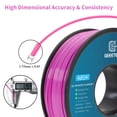 thumbnail image 4 of Geeetech neatly wound pink ABS filament 1.75mm 3D printer filament 1kg (2.2lbs), dimensional accuracy +/- 0.03 mm, suitable for most FDM 3D printers（5pcs）, 4 of 8