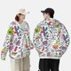 thumbnail image 4 of Balery Fun Animal with Unicorn Sudadera ligera de manga larga con capucha y protección solar UPF 50+ para hombre y mujer, ideal para pesca y running-XX-Large, 4 of 7