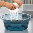 thumbnail image 6 of Plastic Wash Basin Dish Basin with Handles Kitchen Dish Wash Basin Portable Dish Tub for Household Bathroom Kitchen, 6 of 20