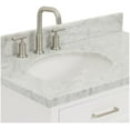 thumbnail image 4 of Ariel D037SLCWOVOGRY Kensington 37" Free Standing Single Oval Basin Vanity Set - Grey, 4 of 7