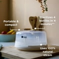 thumbnail image 2 of Tommee Tippee Microwave Steam Sterilizer for Baby Bottles and Accessories, Kills Viruses* and 99.9% of Bacteria, 4-Minute Sterilization Cycle, 2 of 7