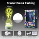 thumbnail image 5 of Luz nocturna MESUCA Copa Mundial de la FIFA 2026 lámpara LED trofeo, 5 of 6