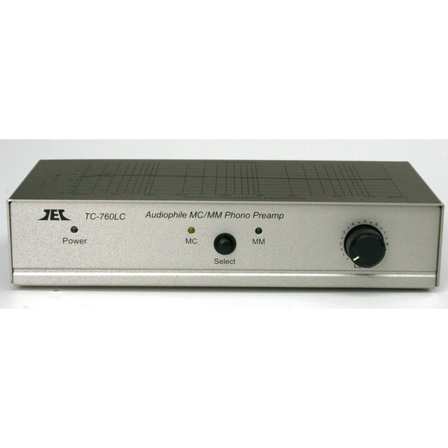 TEC TC-760LC Silver Moving Magnet/Moving Coil Phono Preamp w/Level Control