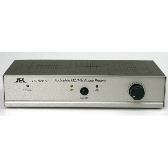 TEC TC-760LC Silver Moving Magnet/Moving Coil Phono Preamp w/Level Control