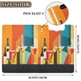 thumbnail image 3 of FORMRS A4 Clipboard Folder with Pen Holder Horizontal Foldable School Office Binder, Colorful Cocktails, 3 of 9
