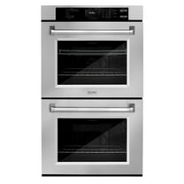 ZLINE 30 in. Professional Convection Double Wall Oven with Air Fry and Self Clean in Stainless Steel (WAD-30)