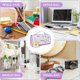 thumbnail image 5 of Large Pencil Case, Big Capacity Pencil Pen Bag Multi Compartments Office Stationery Makeup Bag Stress Release Pencil Case School Students Girls Boys T, 5 of 5