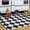 Black White, variant on Garderth Outdoor Rug,Camping Rug,Reversible Plastic Straw Rug,Large Outdoor Area Rug,Waterproof Mat,Lightweight Foldable Carpet,Easy Clean For Patio Porch Backyard RV Beach Balcony Deck