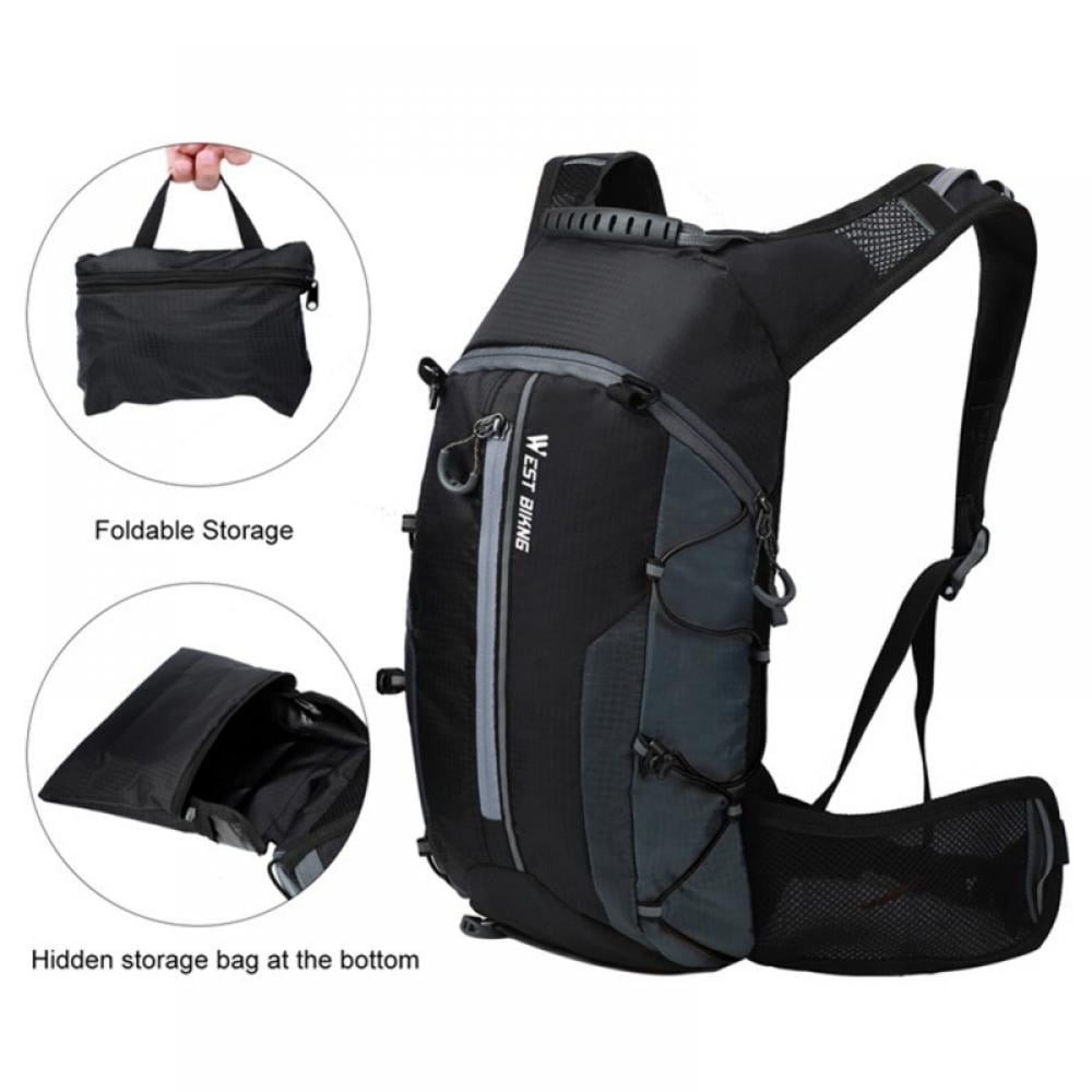 LISAWEI Cycling Backpack Men and Women Motion Shoulder Outdoor Trail Running Rock Climbing Adventure Water Bag Backpack