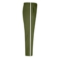 thumbnail image 3 of Godokuleh Mens Tear Away Basketball Pants 2 Side Zippers Snap off Full Open Down Sweatpants Leg Post Surgery Pant with Pockets Track Jogger Athletic Bottom Running Elastic Waist Pants Army Green L, 3 of 5