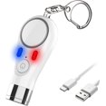 thumbnail image 1 of Alarmas personales para mujeres,Alarma de seguridad personal para mujeres,Alarma personal con sirena 135DB,Luces rojas y azules de calentamiento,Botón de emergencia SOS y linterna led estroboscopica,,, 1 of 9