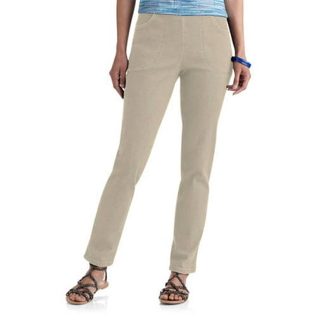 White Stag Women's Classic Stretch Pull-On Pants Available in Regular ...