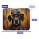 thumbnail image 4 of Mouse Pad SVART superficie suave base antideslizante diseño Perro arte urbano 22*18 cm, 4 of 4