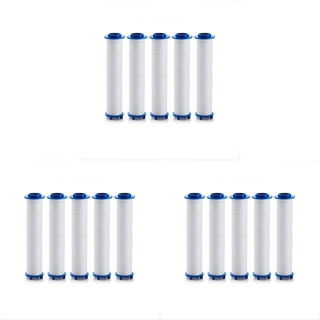 5Pcs Drive Shower Head Filter Cartridges – Souew Replacement Filters for Handheld Showerhead, Reduces Chlorine & Impurities