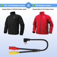 thumbnail image 4 of Cable cargador y adaptador elevador de batería Heated Jacket Smarkey, 4 of 8