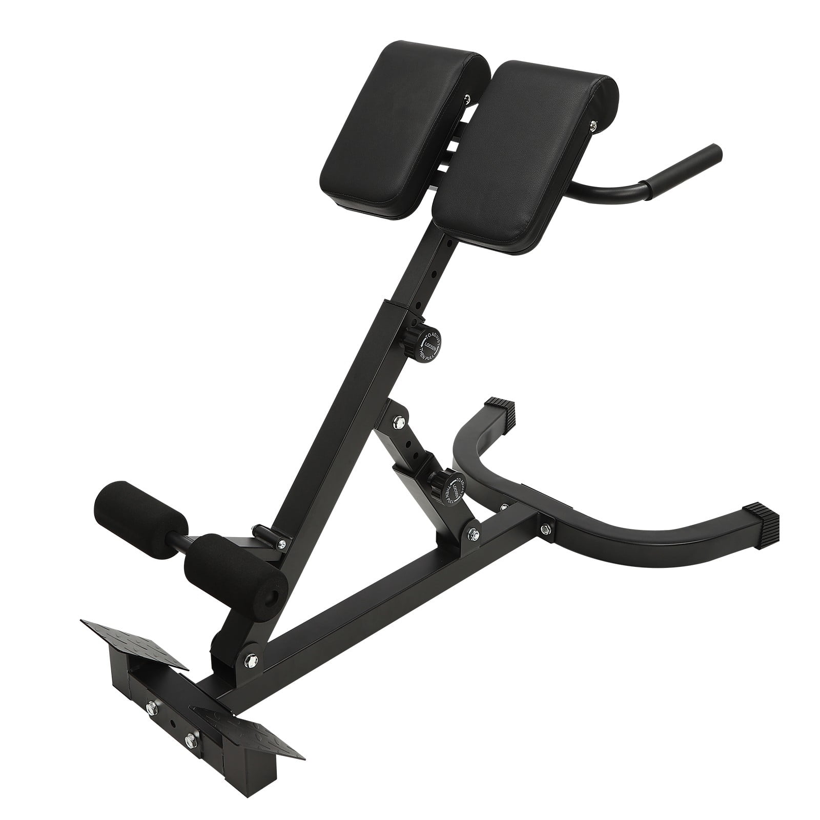 Multi-Functional Bench for Full All-in-One Body Workout– Hyper Back Extension Roman Chair Adjustable Ab Sit up Bench Decline Bench Flat Bench